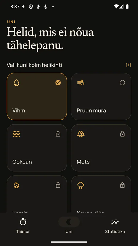 Vaikne - Rahulikud kohalikud unehelid